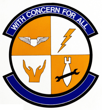 Coat of arms (crest) of the 633rd Mission Support Squadron, US Air Force