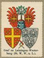 Wappen Graf zu Leiningen-Westerburg nr. 249 Graf zu Leiningen-Westerburg