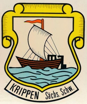 Wappen von Krippen/Coat of arms (crest) of Krippen