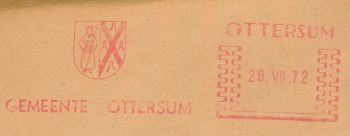 Wapen van Ottersum/Coat of arms (crest) of Ottersum