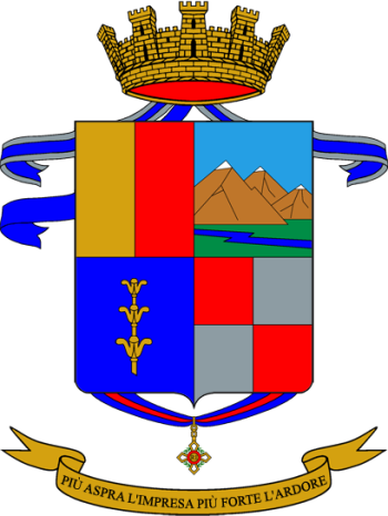 Coat of arms (crest) of the 26th Infantry Regiment Bergamo, Italian Army