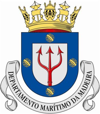 Coat of arms (crest) of the Madeira Maritime Department, Portuguese Navy