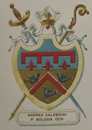 Arms (crest) of Andrea Calderini