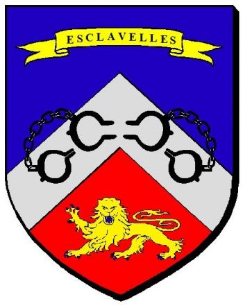 Blason de Esclavelles/Arms (crest) of Esclavelles