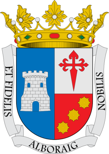 Escudo de Alborache/Arms (crest) of Alborache