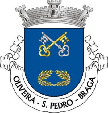 Brasão de São Pedro de Oliveira/Arms (crest) of São Pedro de Oliveira
