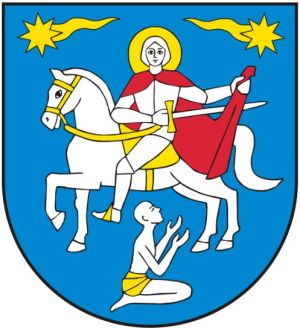Coat of arms (crest) of Wiśniowa (Myślenice)