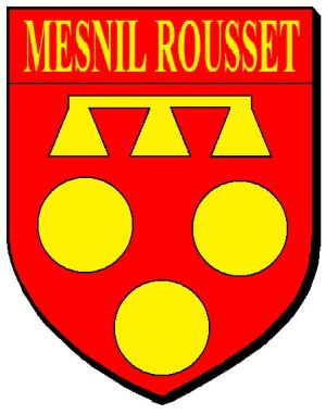 Blason de Mesnil-Rousset/Coat of arms (crest) of {{PAGENAME