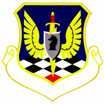 Coat of arms (crest) of the 695th Electronic Security Wing, US Air Force