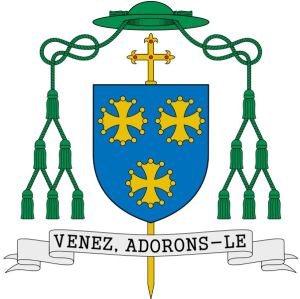 Arms (crest) of Hervé Gaschignard