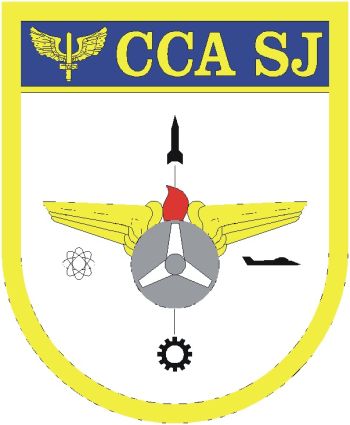 Coat of arms (crest) of the São Jose dos Campos Aeronautical Data Processing Centre, Brazilian Air Force