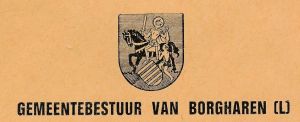 Wapen van Borgharen/Coat of arms (crest) of Borgharen