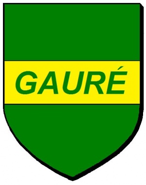 Blason de Gauré/Arms (crest) of Gauré