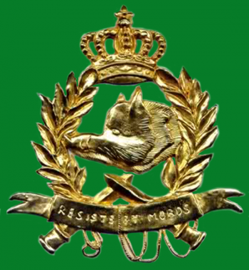 Coat of arms (crest) of the Battalion of Chasseurs Ardennais, Belgian Army