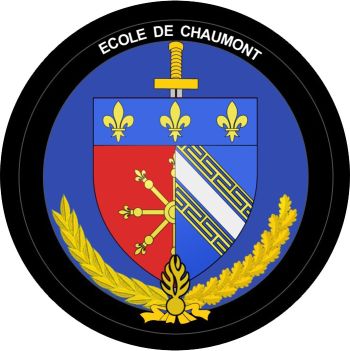 Coat of arms (crest) of the Gendarmerie School of Chaumont, France