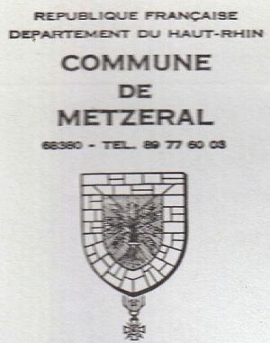 Blason de Metzeral/Coat of arms (crest) of {{PAGENAME