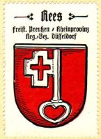 Wappen von Rees/Arms (crest) of Rees