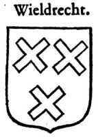 Wapen van Wieldrecht/Arms (crest) of Wieldrecht