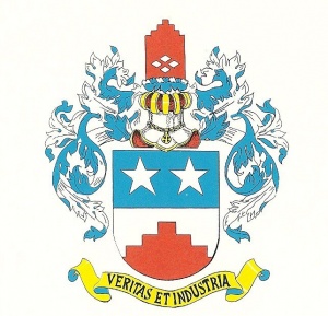 Arms (crest) of Jens Ettrup Svanborg Kirkbro
