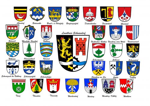 Arms in the Schwandorf District