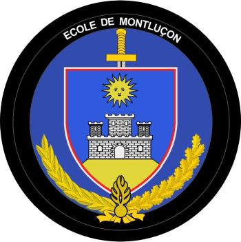 Blason de Gendarmerie School of Montluçon, France/Arms (crest) of Gendarmerie School of Montluçon, France