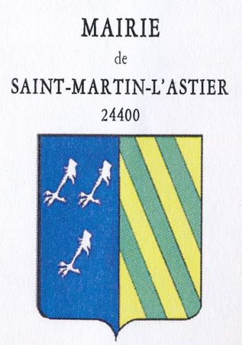 Blason de Saint-Martin-l'Astier