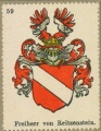 Wappen Freiherr von Reitzenstein nr. 59 Freiherr von Reitzenstein