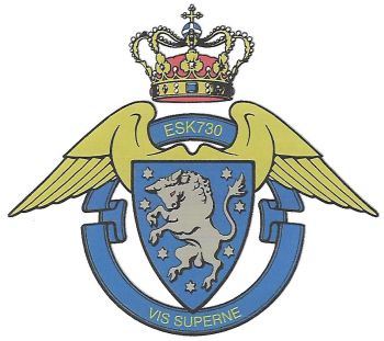 Coat of arms (crest) of the 730th Squadron, Danish Air Force