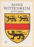 Blason de Wittenheim/Arms (crest) of Wittenheim