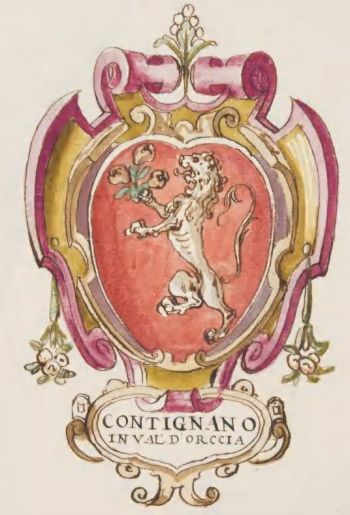 Stemma di Contignano/Arms (crest) of Contignano