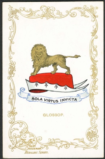 Arms (crest) of Glossop