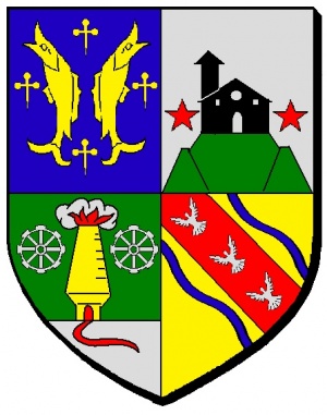 Blason de Mont-Saint-Martin (Meurthe-et-Moselle)/Coat of arms (crest) of {{PAGENAME