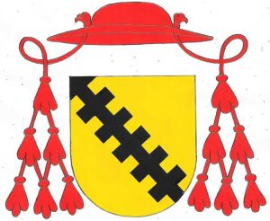 Arms (crest) of Giuseppe Morozzo Della Rocca