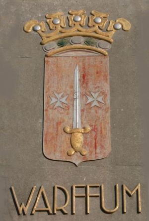 Wapen van Warffum/Coat of arms (crest) of Warffum