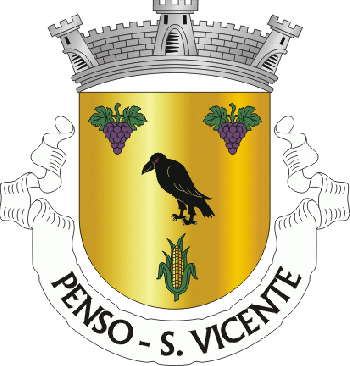Brasão de São Vicente do Penso/Arms (crest) of São Vicente do Penso