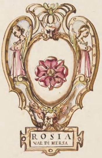 Stemma di Rosia/Arms (crest) of Rosia