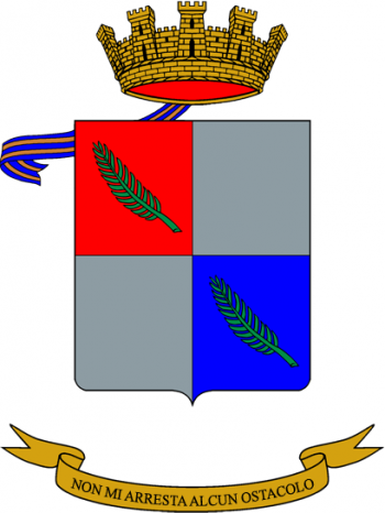 Coat of arms (crest) of the Vittorio Veneto Logistics Battalion, Italian Army