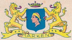 Wapen van Marken/Arms (crest) of Marken