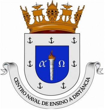 Coat of arms (crest) of the Naval Distance Eduaction Center, Portuguese Navy