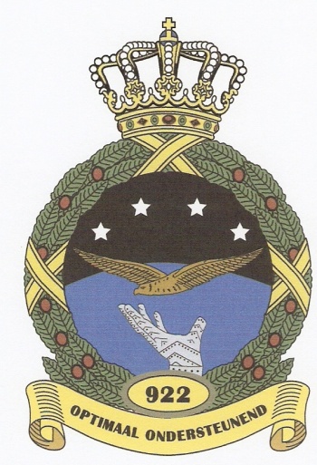 Coat of arms (crest) of the 922nd Squadron, Netherlands Air Force