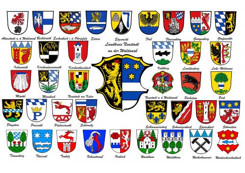 Arms in the Neustadt an der Waldnaab District