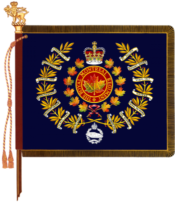 Arms of The Royal Montreal Regiment, Canadian Army