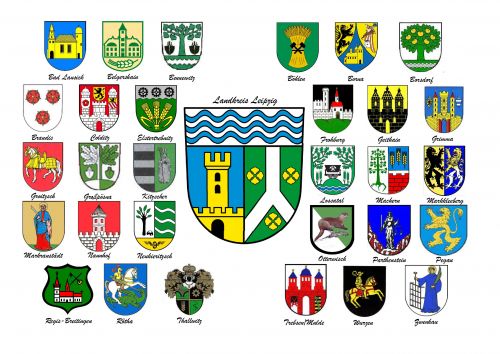 Arms in the Leipzig District