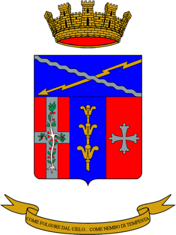 Coat of arms (crest) of the Parachute Centre, Italian Army