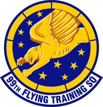 Coat of arms (crest) of the 99th Flying Training Squadron, US Air Force