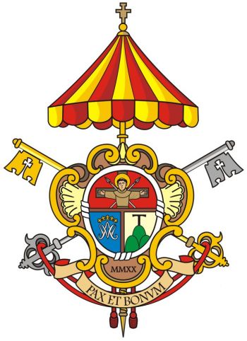 Arms (crest) of Basilica of St. Peter, Quezon City