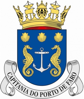 Coat of arms (crest) of the Harbour Captain of Faro, Portuguese Navy