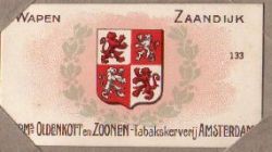 Wapen van Zaandijk/Arms (crest) of Zaandijk
