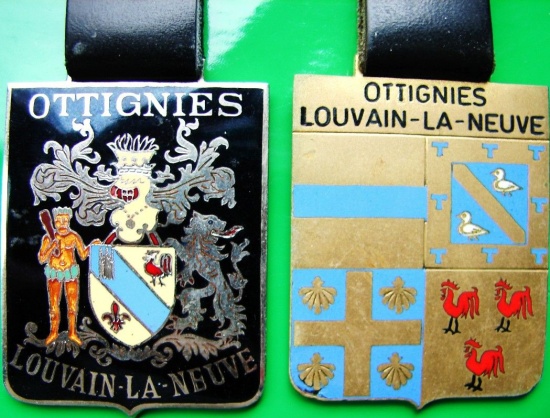 Wapen van/Blason de Ottignies-Louvain-la-Neuve