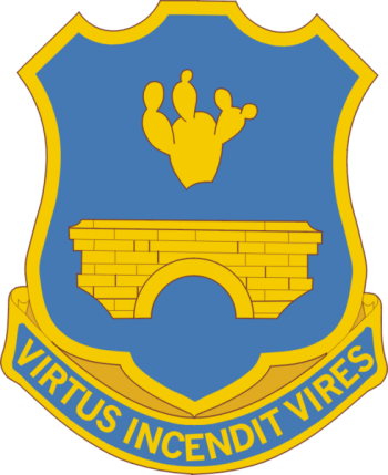 Arms of 120th Infantry Regiment, North Carolina Army National Guard
